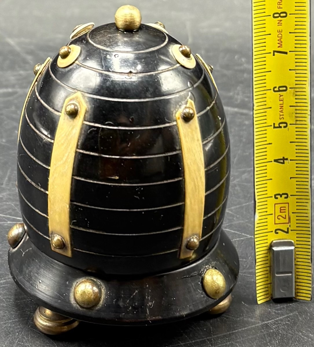 Late Nineteenth Century Ebony Bone Brass Pyrogen From The United Kingdom-photo-6