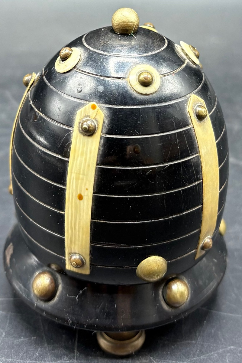 Late Nineteenth Century Ebony Bone Brass Pyrogen From The United Kingdom
