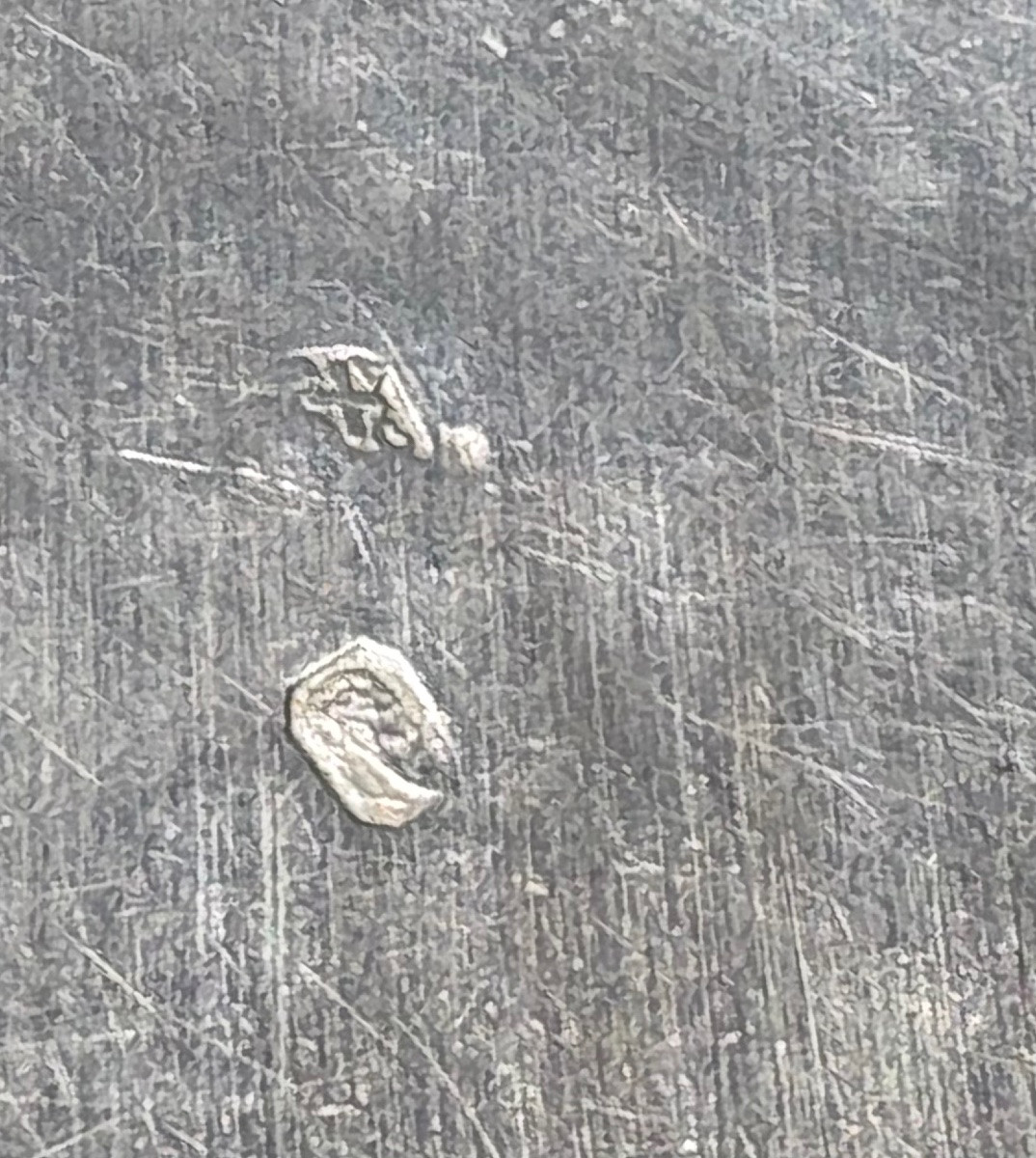 PETIT PLAT D’OFFRANDES EN ARGENT MASSIF AU VIEILLARD 1819-1838-photo-3