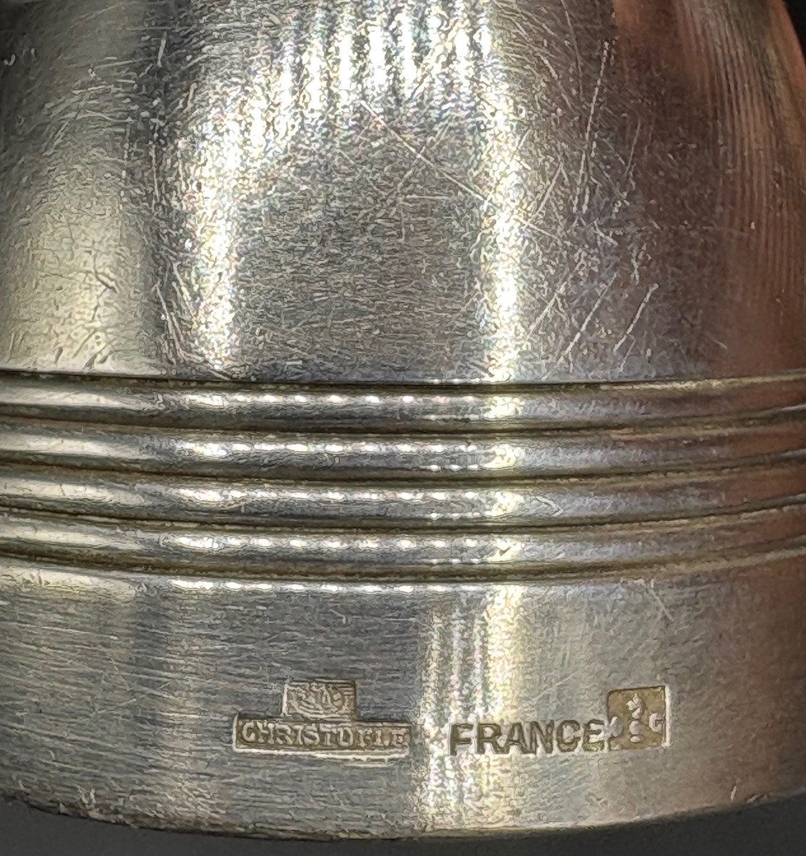 Silver-plated Bell From Christofle By Luc Lanel 1930/40s-photo-1
