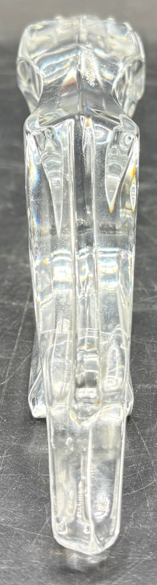 Moulded Crystal Subject From The 1960s By G. Durand-photo-2