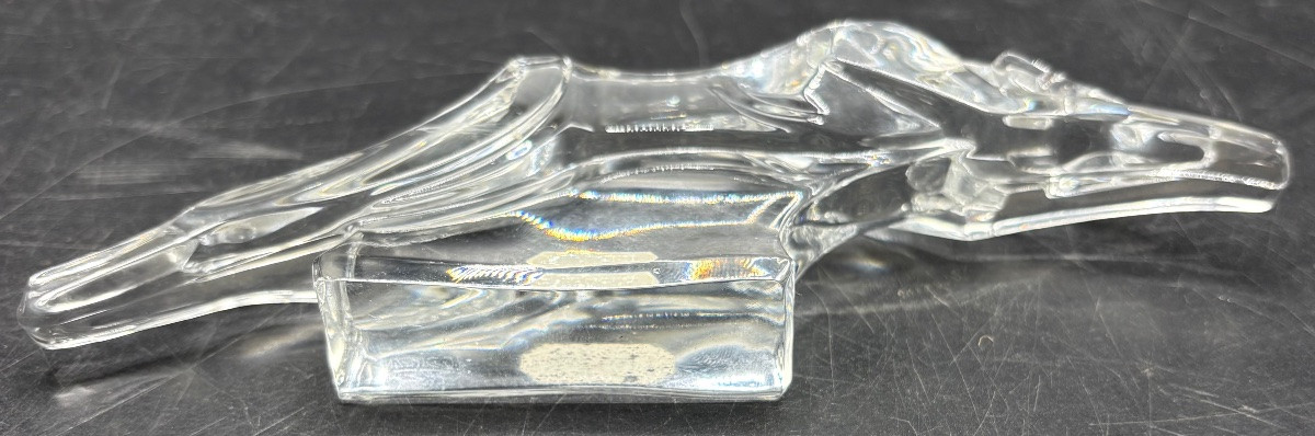 Moulded Crystal Subject From The 1960s By G. Durand-photo-2
