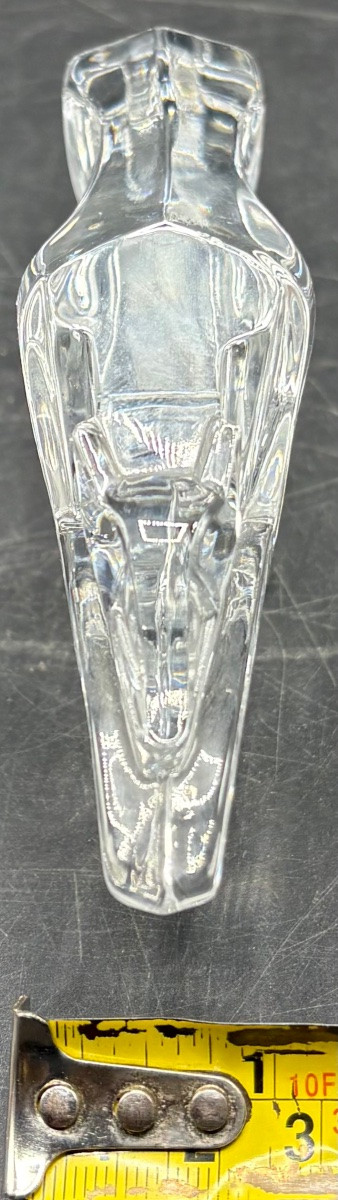 Moulded Crystal Subject From The 1960s By G. Durand-photo-6