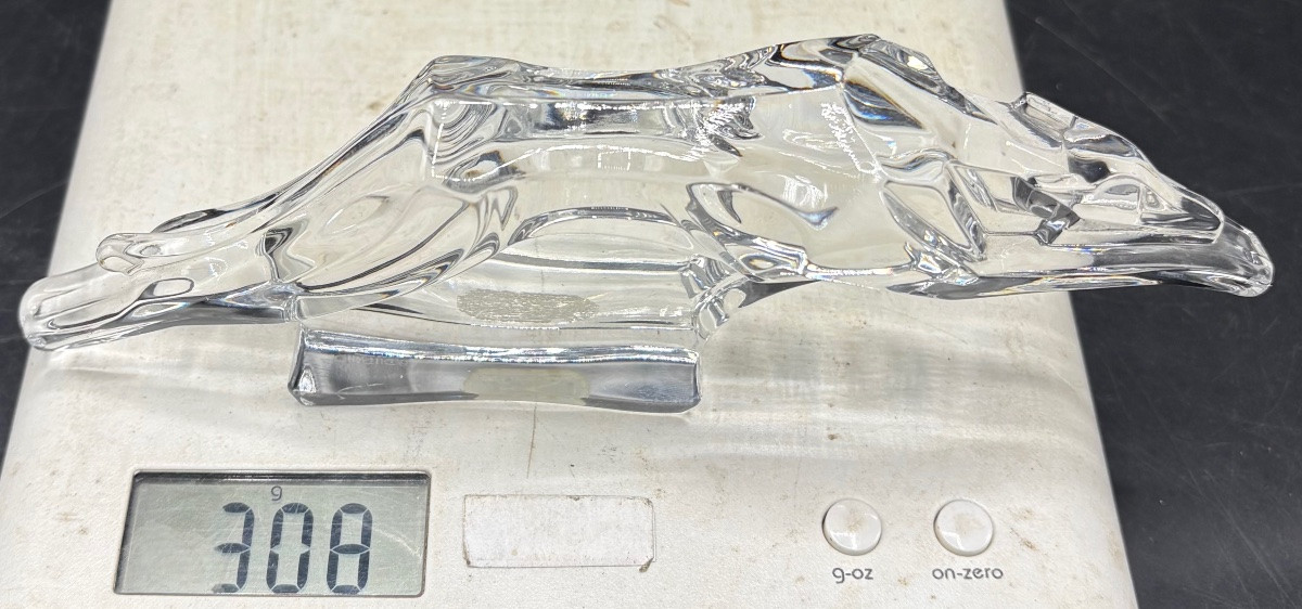 Moulded Crystal Subject From The 1960s By G. Durand-photo-7