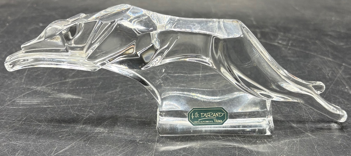 Moulded Crystal Subject From The 1960s By G. Durand