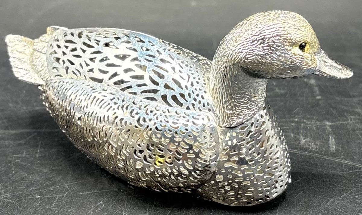Christofle Openwork Silver-plated Subject From The 1980s-photo-2