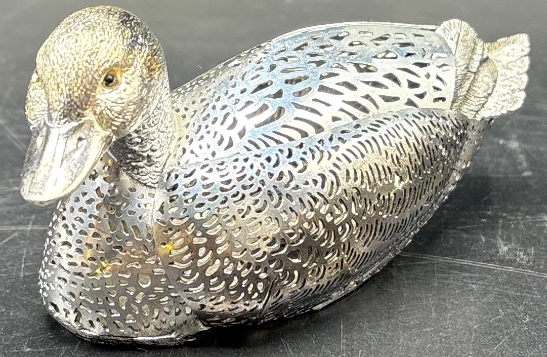 Christofle Openwork Silver-plated Subject From The 1980s