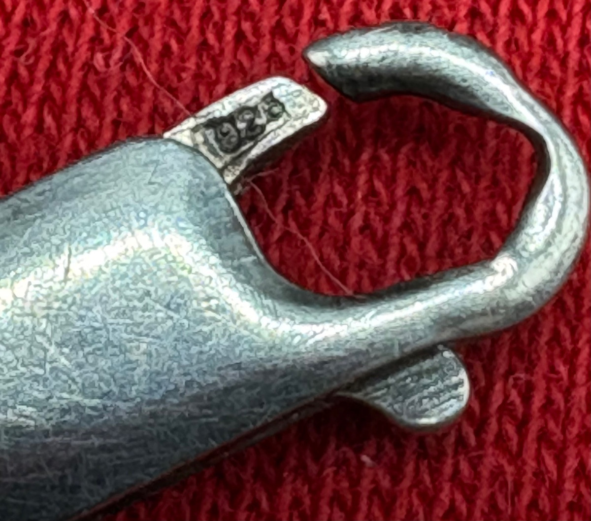 BRACELET GOURMETTE EN ARGENT MASSIF DES ANNÉES 1980 EUROPÉEN -photo-2