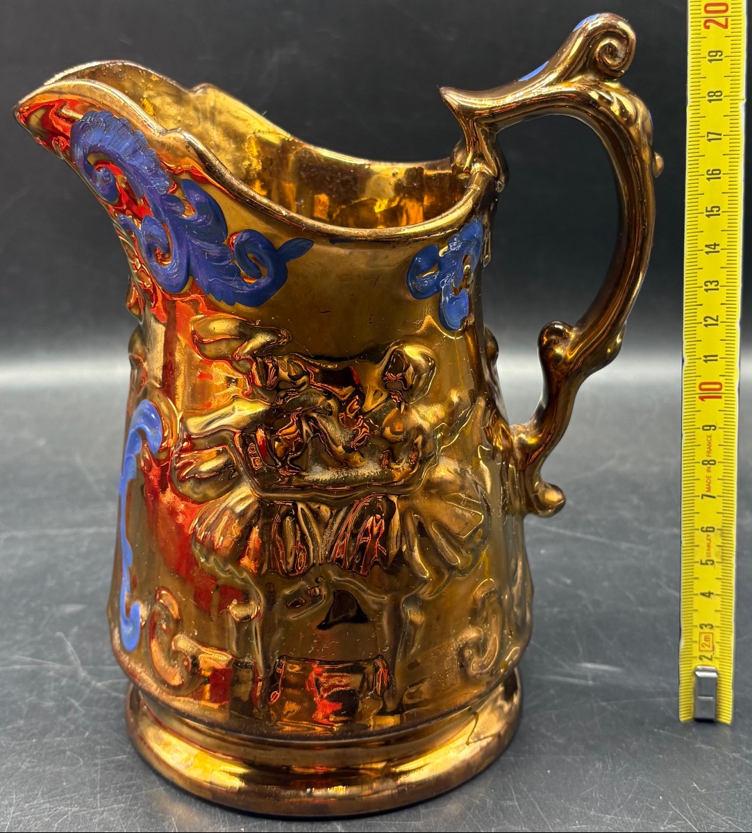PICHET EN CÉRAMIQUE DE JERSEY DES ANNÉES 1830/40 -photo-4