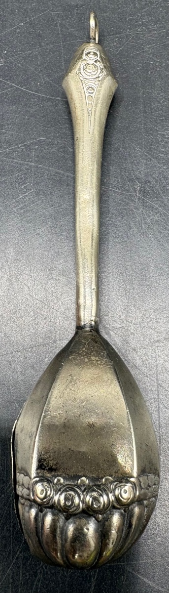 1930s Spanish Silver-plated Baby Rattle-photo-1