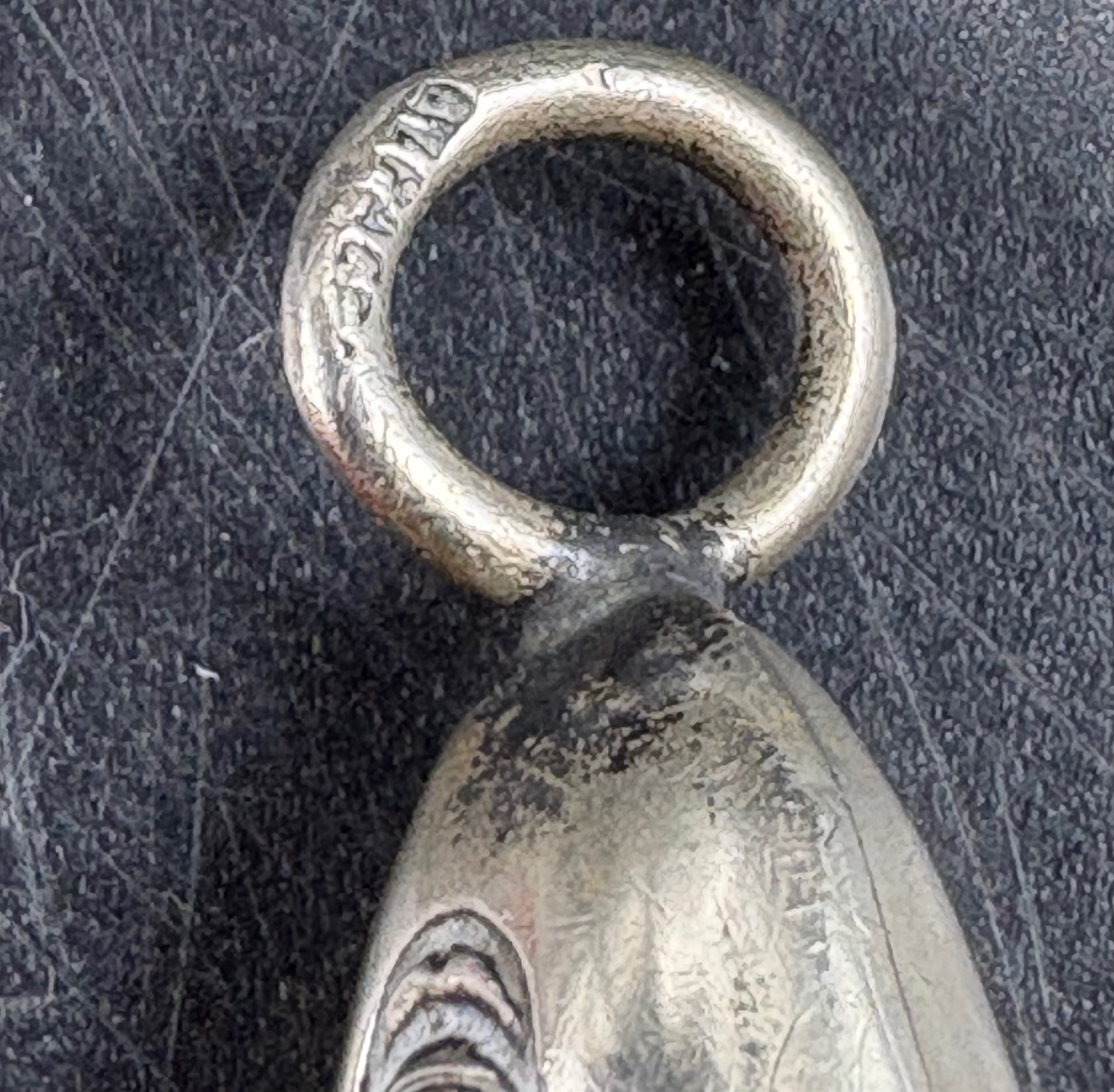 1930s Spanish Silver-plated Baby Rattle-photo-3