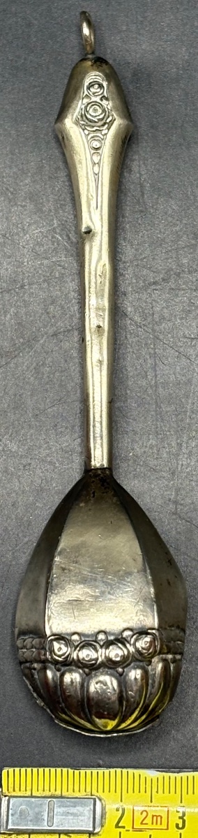 1930s Spanish Silver-plated Baby Rattle-photo-4
