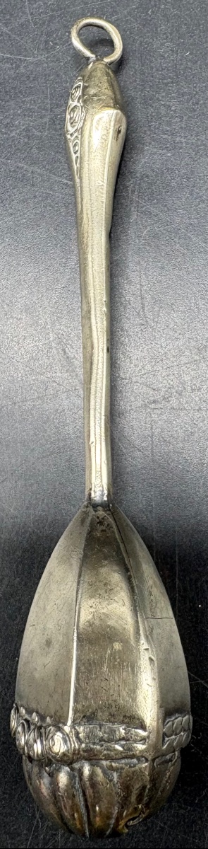 1930s Spanish Silver-plated Baby Rattle