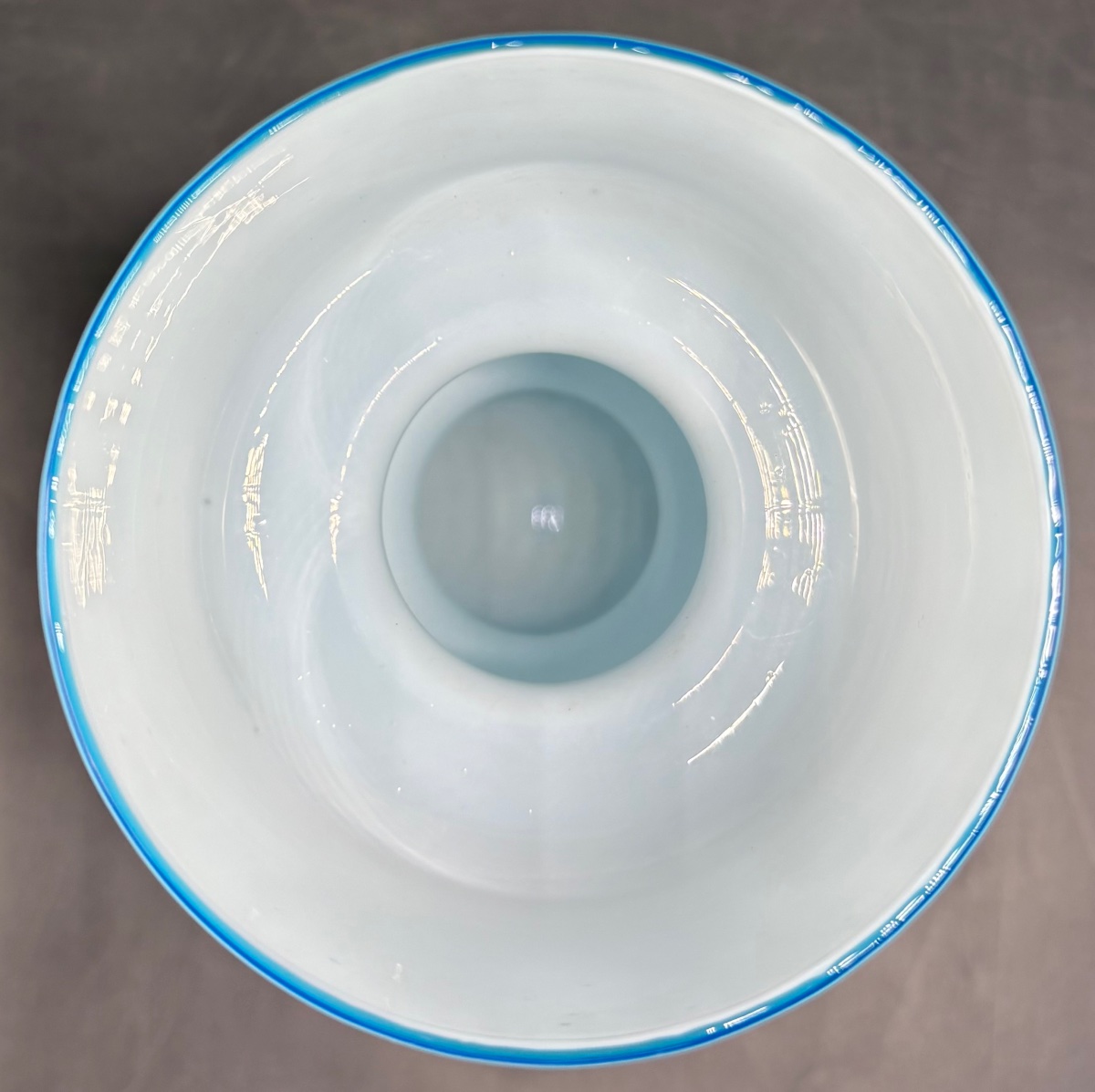 VASE EN OPALINE À DOUBLE COUCHES DES ANNÉES 1960/70 FRANÇAIS -photo-2