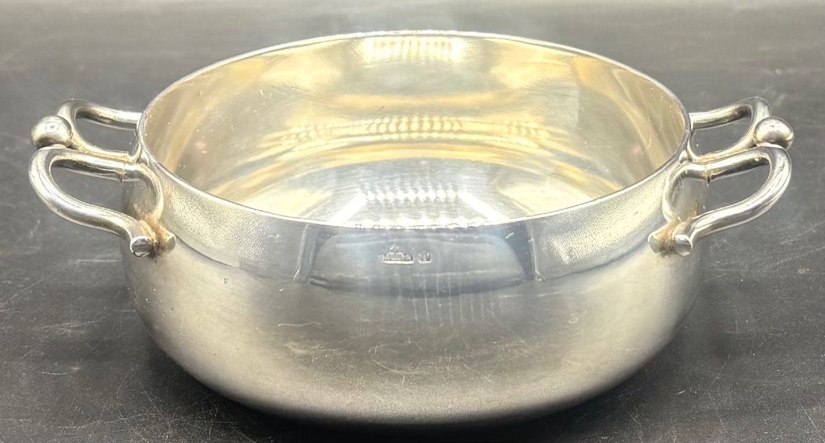 Silver-plated Metal Cup From The 1930s By Christofle-photo-3