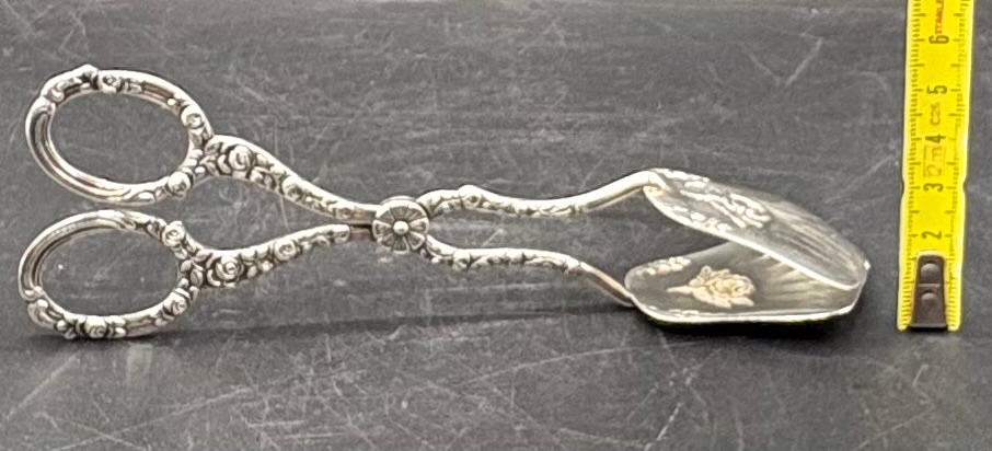 European Solid Silver Dessert Forks From The 1920s -photo-7