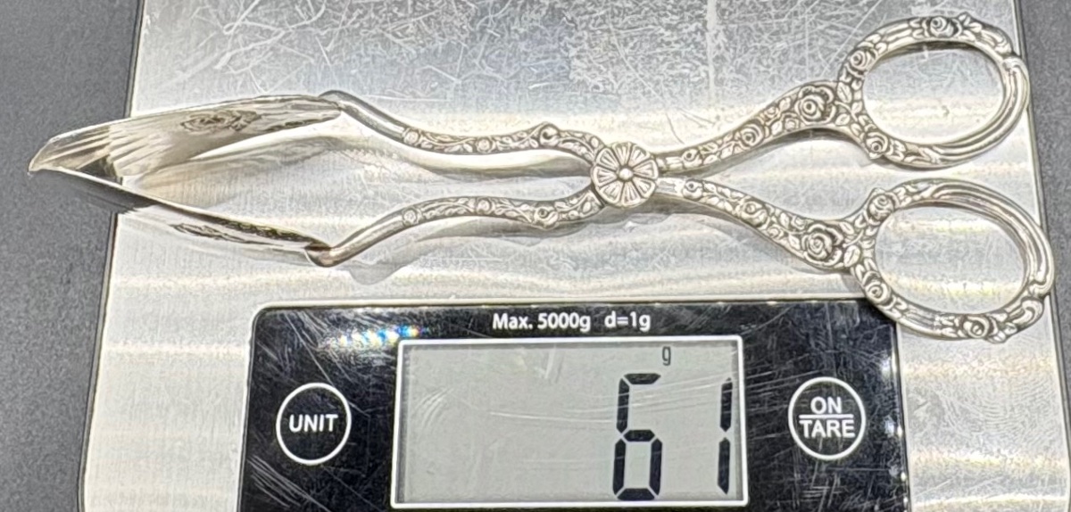 European Solid Silver Dessert Forks From The 1920s -photo-8