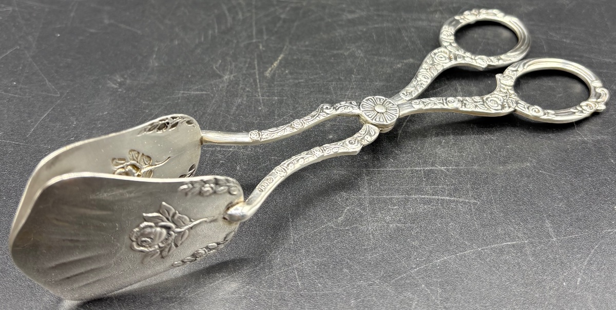 European Solid Silver Dessert Forks From The 1920s 