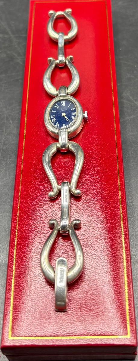 1960s Solid Silver Women's Watch By Flamor-photo-2