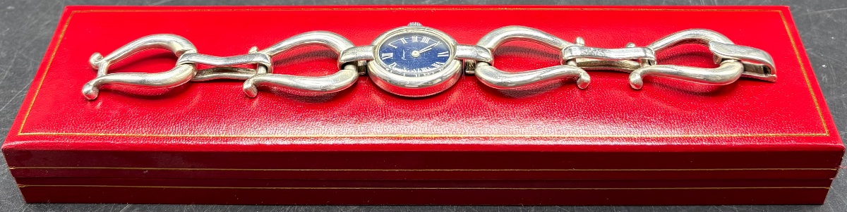 1960s Solid Silver Women's Watch By Flamor-photo-3