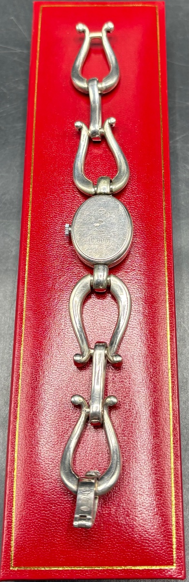 1960s Solid Silver Women's Watch By Flamor-photo-4
