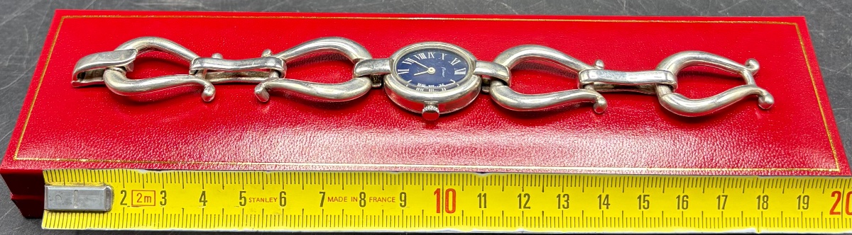 1960s Solid Silver Women's Watch By Flamor-photo-6