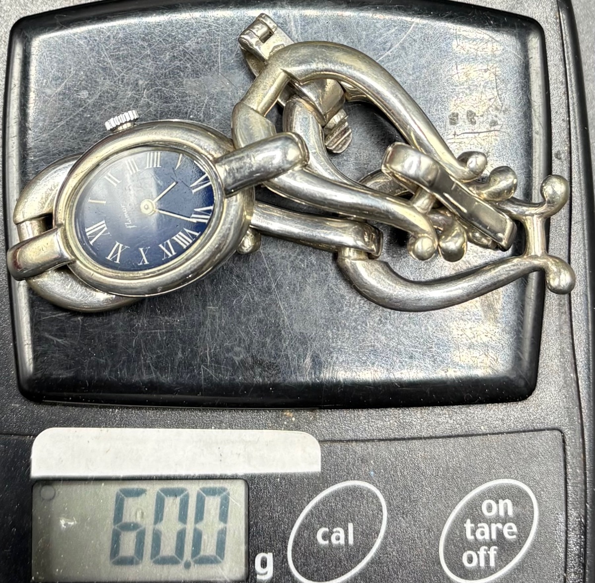 1960s Solid Silver Women's Watch By Flamor-photo-8