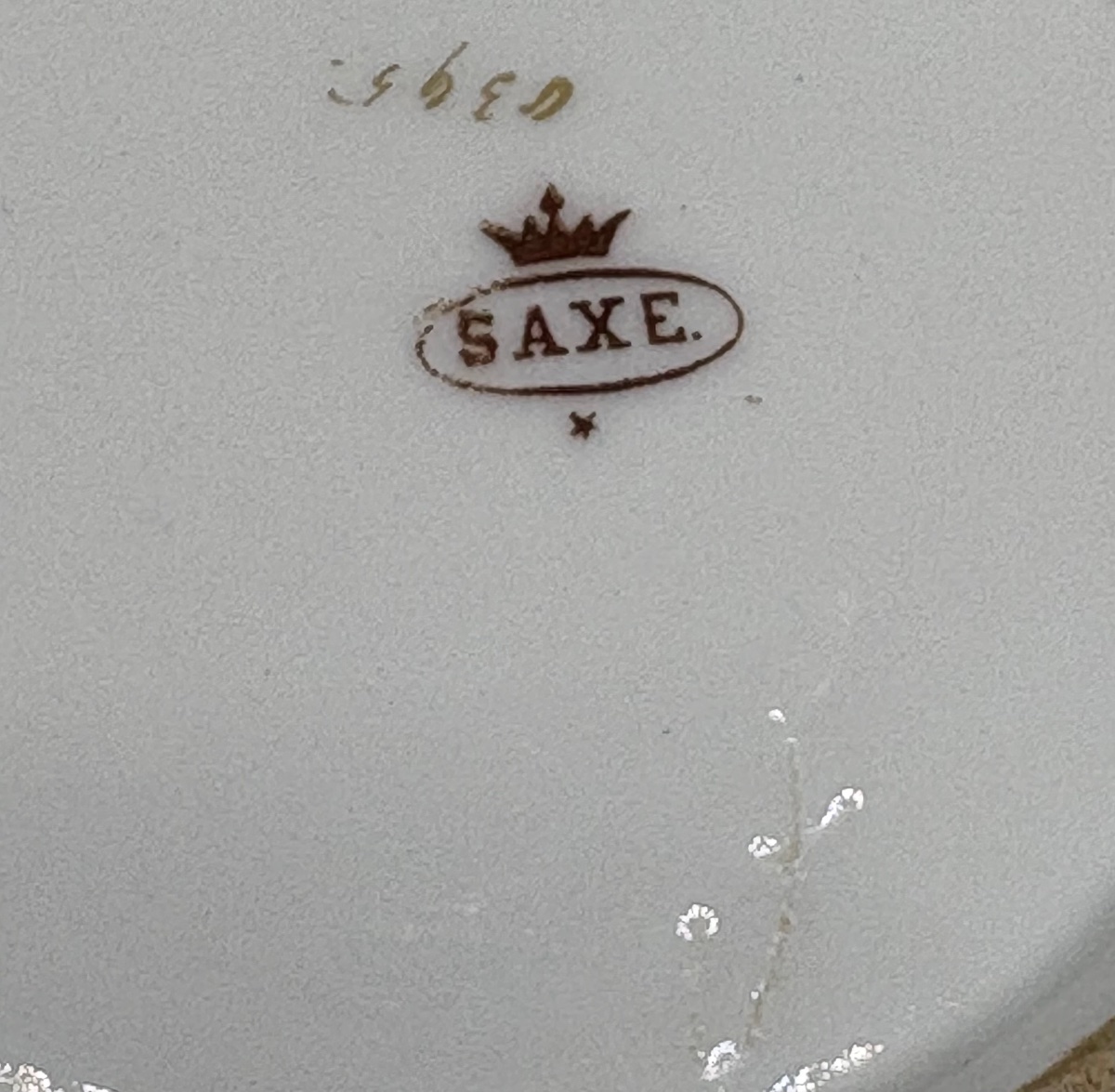 Late 19th-century Painted Glazed Porcelain Coffee Pot, Saxony-photo-4