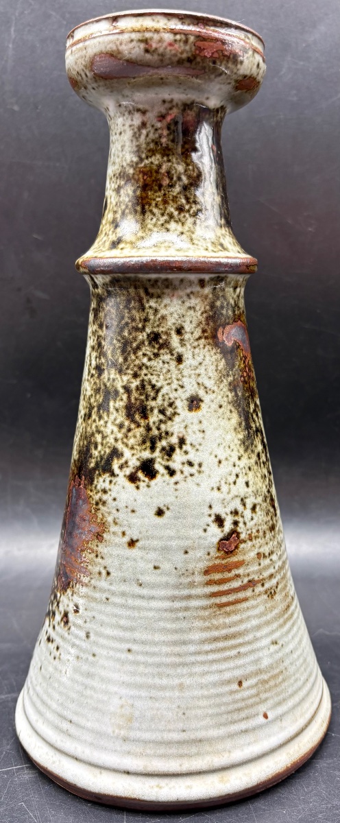 Glazed Terracotta Vase From The 1970s By Robert -photo-2