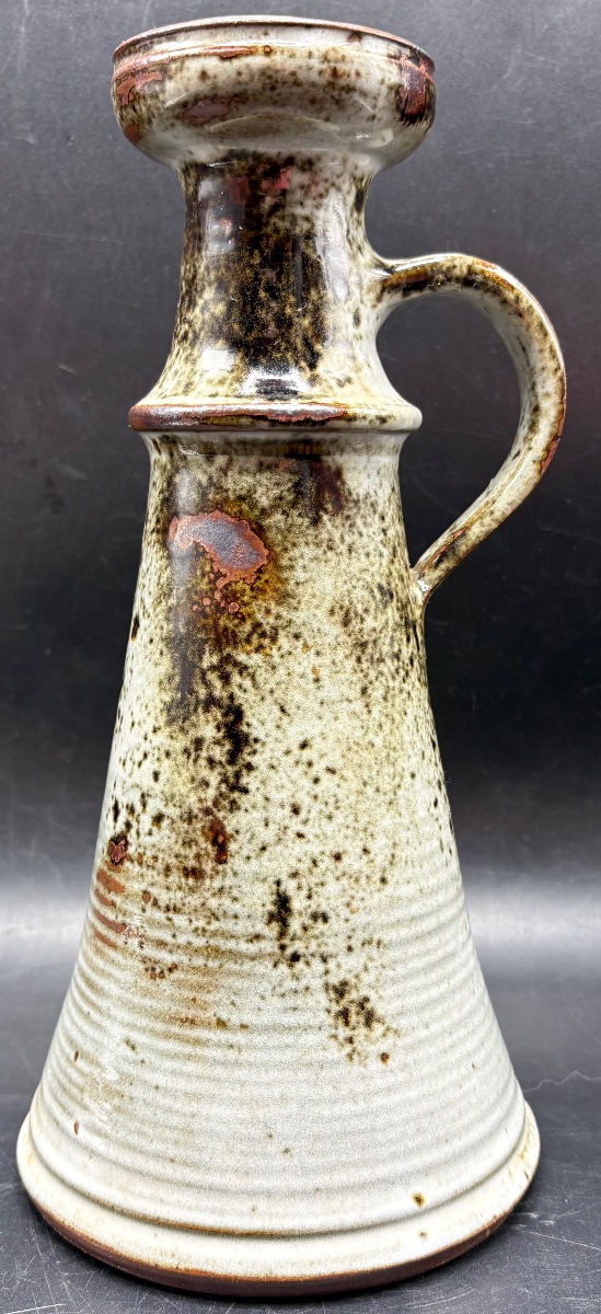 Glazed Terracotta Vase From The 1970s By Robert -photo-3