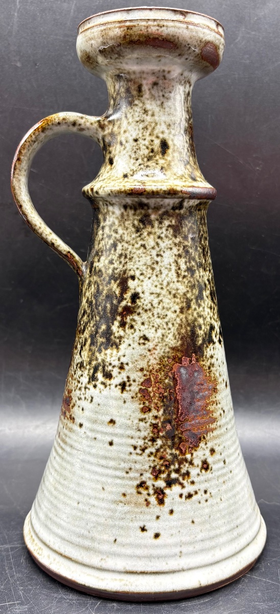 Glazed Terracotta Vase From The 1970s By Robert 