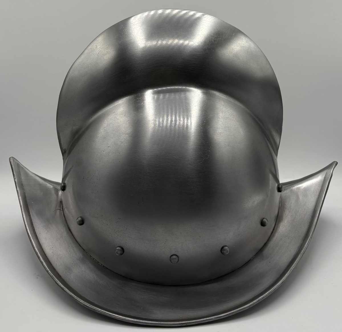 Aluminum Reproduction Of A Spanish Helmet From The 1970s And 1980s-photo-3