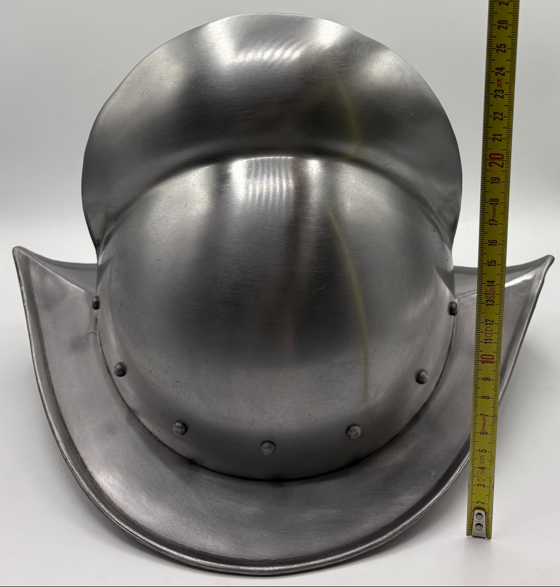 Aluminum Reproduction Of A Spanish Helmet From The 1970s And 1980s-photo-4