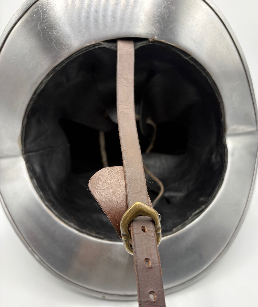 Aluminum Reproduction Of A Spanish Helmet From The 1970s And 1980s-photo-5