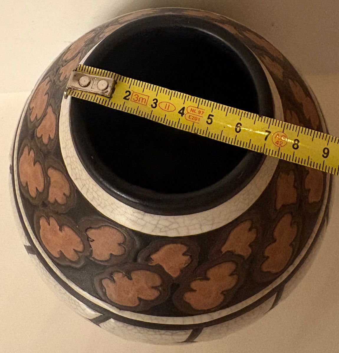 VASE EN GRÉS ÉMAILLÉ DES ANNÉES 1920/30 KÉRAMIS ET CHARLES CATTEAU-photo-6