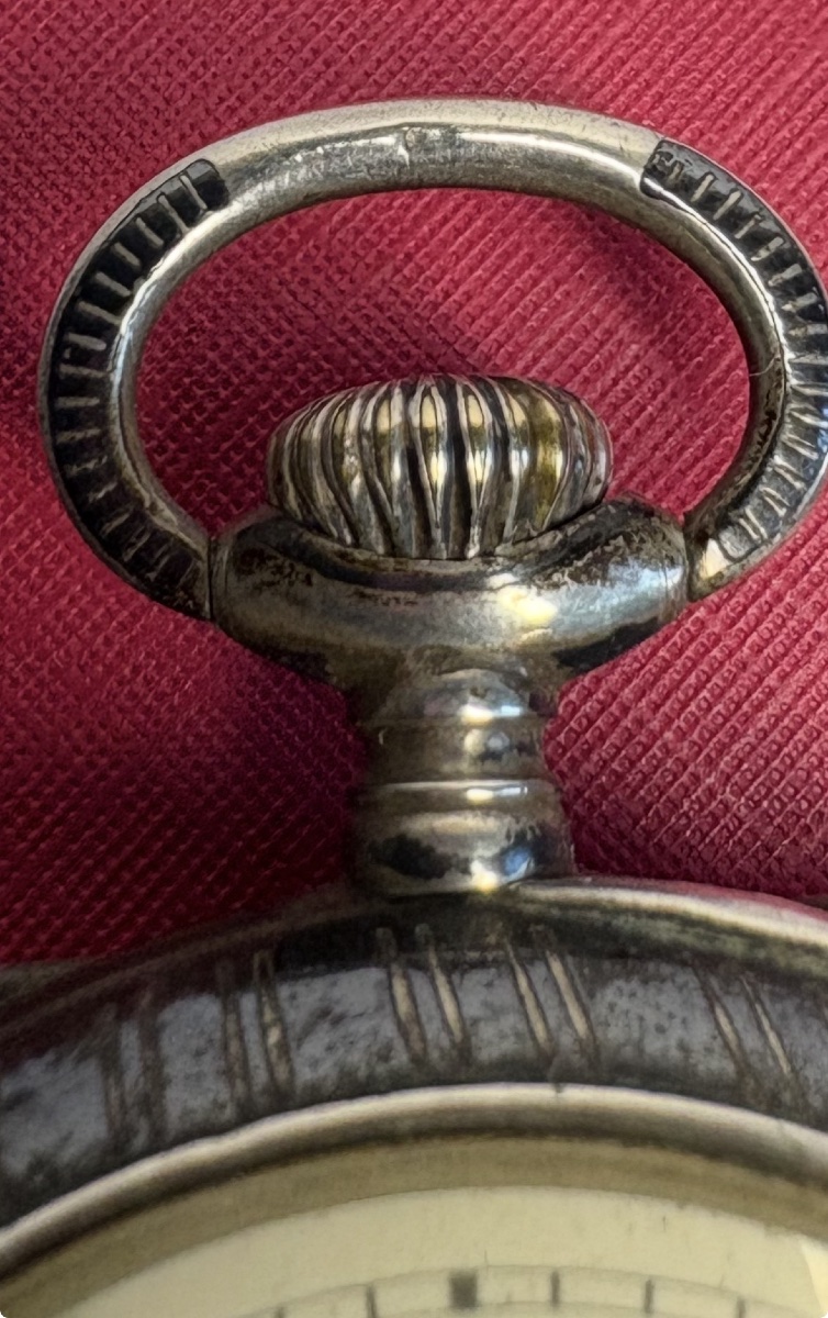MONTRE GOUSSET EN ARGENT MASSIF NIEILLÉ ET DIVERS DES ANNÉES 1860 PAR PÉLICAN -photo-3