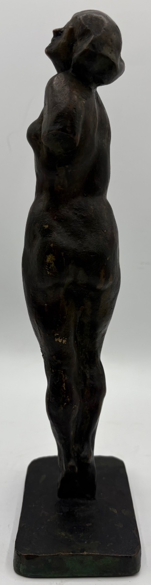 Patinated Cast Bronze Sculpture From The 1930s/40s, French -photo-3