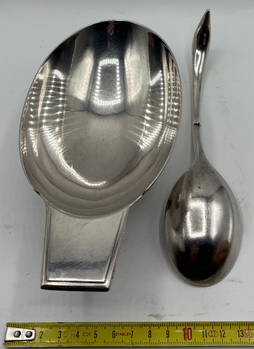 SAUCIÈRE EN MÉTAL ARGENTÉ DES ANNÉES 1900/20 GALLIA CHRISTOFLE ET FJERDINGSTAD-photo-6