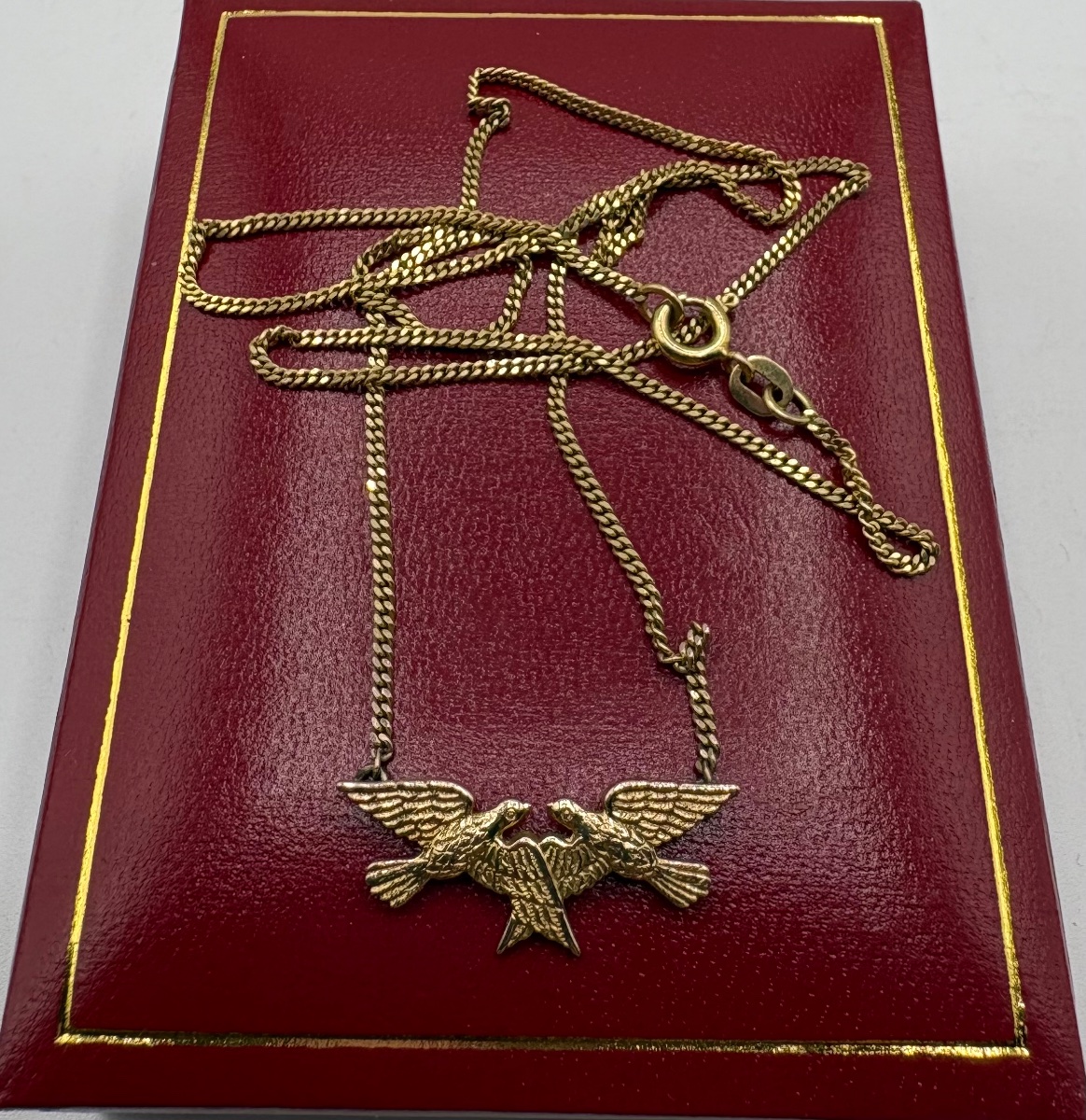 PENDENTIF EN OR 14 CARATS DES ANNÉES 1960 EUROPÉEN -photo-2