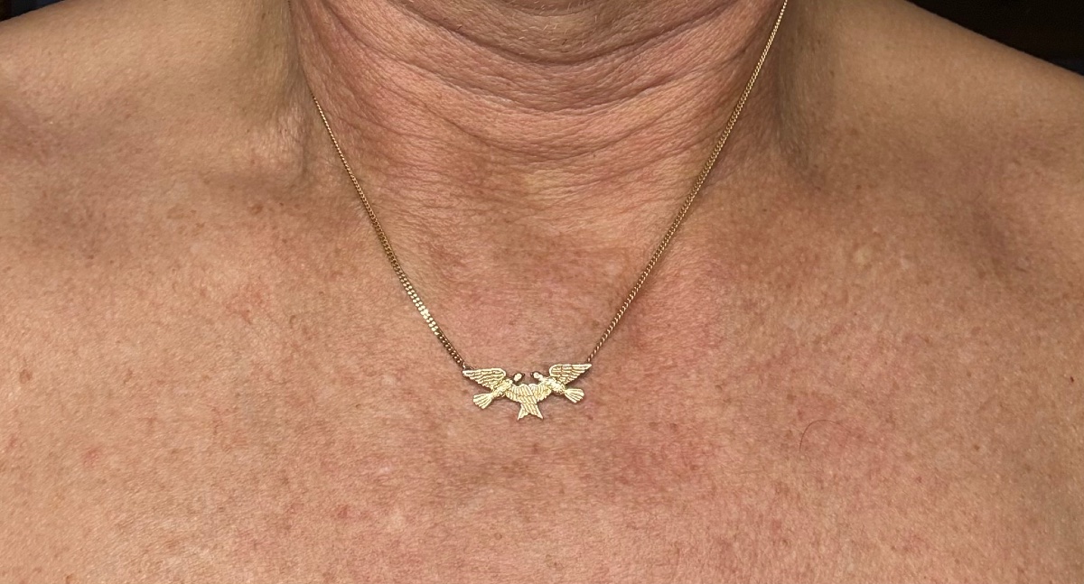 PENDENTIF EN OR 14 CARATS DES ANNÉES 1960 EUROPÉEN -photo-4