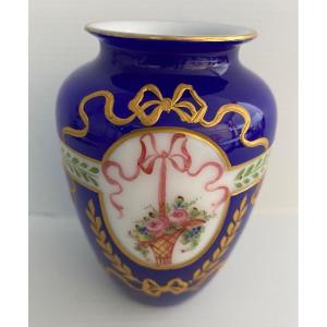 Small Opaline Saint Louis Vase