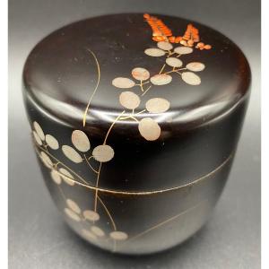 Natsume Box In Enameled Lacquered Wood