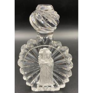 Vitro Céramique Dans Du Cristal Comme Une Sulfure Baccarat Début XIXème 