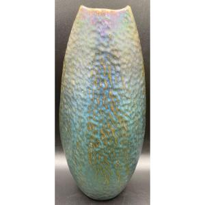 Ceramic Vase Jean Gaziello Vallauris Circa 1900