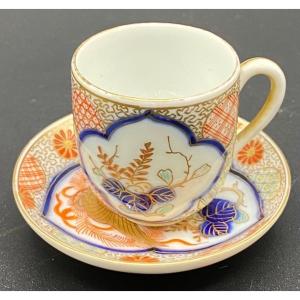 Tasse En Porcelaine Imari De Poupée Vers 1900