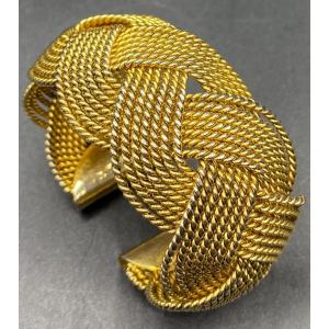 Golden Metal Bracelet, European From The 1960s/70s