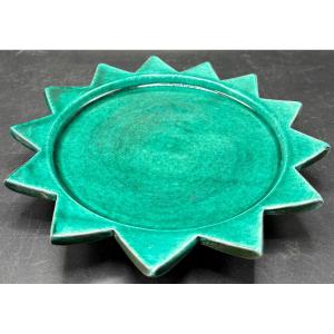Glazed Terracotta Bowl Signed Safi From The 1930s