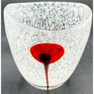 PETIT VASE À COUCHES MULTIPLES DES ANNÉES 1970/80 EUROPÉEN 