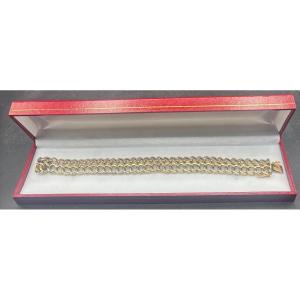 1960s/70s French 18k Gold Bracelet 