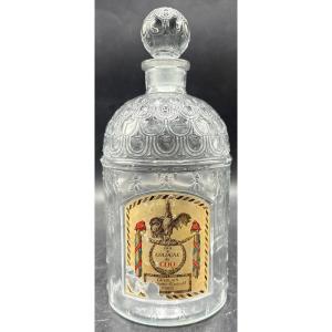 1940s/50s Guerlain Perfume Bottle For Le Coq Eau De Cologne